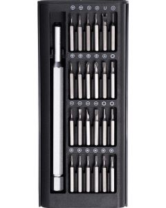 DIY2 Feinwerkzeugset mit 24 Bits und Präzisionsschraubendreheraufnahme